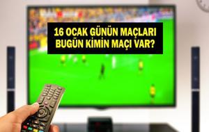 16 OCAK GÜNÜN MAÇLARI: Bugün Hangi Maçlar Var? EuroLeague Fenerbahçe Beko Valencia Maçı Hangi Kanalda, Saat Kaçta? İşte 16 Ocak Cuma Günün Maçları...