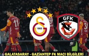 GALATASARAY - GAZİANTEP FK MAÇI CANLI İZLE: Galatasaray - Gaziantep FK maçı hangi kanalda, saat kaçta? Galatasaray - Gaziantep FK maçı ilk 11’ler!