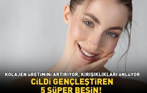CİLDİ GENÇLEŞTİREN 5 SÜPER BESİN! Kolajen üretimini artırıyor, kırışıklık oluşumunu önlüyor!