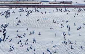 Erciyes Kayak Merkezi'ne sömestirenin ilk hafta sonunda 250 bin ziyaretçi