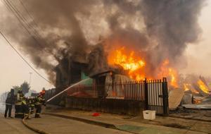 Şili'de 'felaket durumu' ilanı: Orman yangınlarında 18 kişi öldü