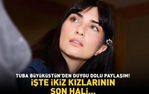 Tuba Büyüküstün'ün ikiz kızları 14 yaşında! İşte Maya ve Toprak'ın son hali...