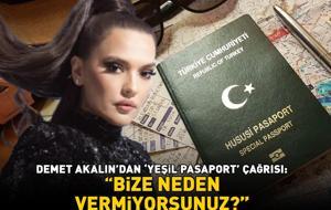Demet Akalın'dan 'yeşil pasaport' çağrısı! O haberi görünce sosyal medyaya koştu: 'Bize neden vermiyorsunuz?'