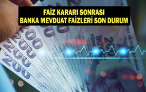 MEVDUAT FAİZİ NE KADAR OLDU? Merkez Bankası Faiz Kararı Sonrası 500 Bin TL' nin Aylık Mevduat Faizi Getirisi Ne?