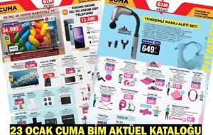 BİM AKTÜEL 23 OCAK 2026| BİM'e bu cuma neler geliyor? Cuma günü satışa sunulacak BİM kataloğu tam listesi…