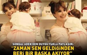 Songül Öden'den duygu yüklü paylaşım! 2 yaşına giren kızının doğum gününü böyle kutladı: 'Zaman sen geldiğinden beri bir başka akıyor'