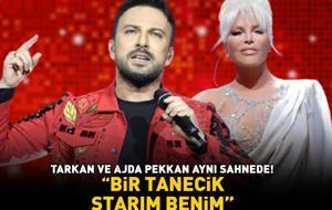 Tarkan ve Ajda Pekkan aynı sahnede! BİR TANECİK STARIM BENİM!