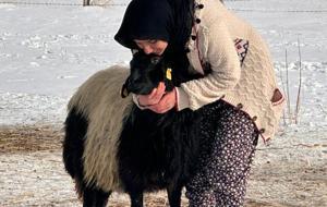 Ayrılmaz ikili! Görenlerin yüreği ısınıyor