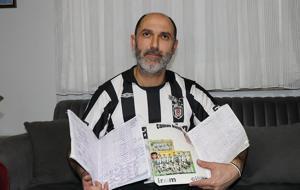 Böyle taraftar görülmedi: 25 yıldır Beşiktaş'ın her maçını tek tek not ediyor