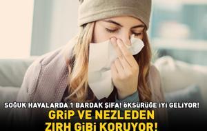 GRİP VE NEZLEDEN ZIRH GİBİ KORUYAN 3 KIŞ ÇAYI! Soğuk algınlığını söküp atıyor, balgam ve öksürüğü bıçak gibi kesiyor!