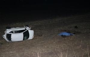 Kayseri’de otomobil şarampole yuvarlandı: 1 ölü, 4 yaralı