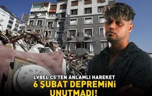 6 ŞUBAT DEPREMİNİ UNUTMADI! Türkiye'yi sarsan derin acının 3. yıl dönümü! Lvbel C5'ten anlamlı hareket