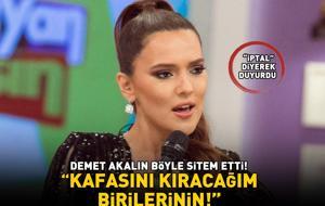 'İptal' diyerek duyurdu! Demet Akalın böyle sitem etti! 'KAFASINI KIRACAĞIM BİRİLERİNİN!'