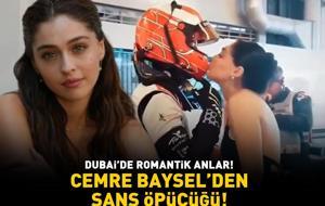 DUBAİ'DE AŞKA GELDİ! Güller ve Günahlar'ın Zeynep'i Cemre Baysel'den Cem Bölükbaşı'na şans öpücüğü!