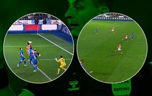 Çaykur Rizespor - Galatasaray maçının tartışmalı pozisyonları incelendi! Ofsayt pozisyonu...