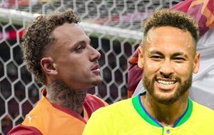 Galatasaray'ın yeni yıldızı Noa Lang, 'Hollandalı Neymar' benzetmesine yanıt verdi
