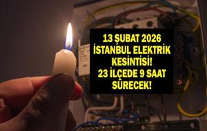 13 ŞUBAT İSTANBUL ELEKTRİK KESİNTİSİ! BEDAŞ Uyardı: 23 İlçede 9 Saatlik Elektrik Kesintisi!