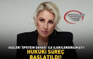 Sözleri 'Epstein davası' ile ilişkilendirilmişti! Muazzez Ersoy harekete geçti! Hukuki süreç başlatıldı