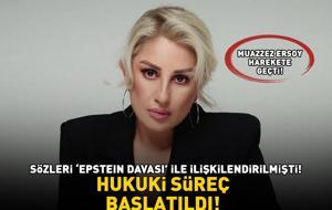 Sözleri 'Epstein davası' ile ilişkilendirilmişti! Muazzez Ersoy harekete geçti! Hukuki süreç başlatıldı