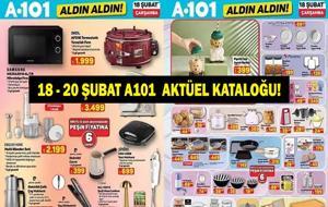 A101 18-20 ŞUBAT AKTÜEL KATALOĞU: Bu Hafta A101 Aldın Aldın Aktüel Kataloğunda Neler Var?