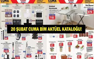 BİM AKTÜEL 17-20 ŞUBAT: Telefon, Tablet, Baharatlık Seti, Ütü Masası ve Daha Fazlası! İşte Ramazan Ayı BİM 20 Şubat Cuma Aktüel Ürünleri...