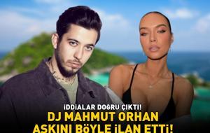 İDDİALAR DOĞRU ÇIKTI! DJ Mahmut Orhan, model sevgilisi Daria Iakubchik’e aşkını böyle ilan etti!