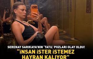 Mert Demir'in güzeller güzeli sevgilisi Serenay Sarıkaya'ya bakın! Beğeni butonu çöktü: 'İnsan ister istemez hayran kalıyor'