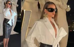 Paris Moda Haftası’nda Serenay Sarıkaya rüzgârı! Kırmızı halıda göz kamaştırdı