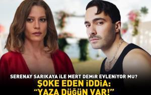 'REKLAM AŞKI' DEMİŞLERDİ! Serenay Sarıkaya ile Mert Demir evleniyor mu? Şoke eden iddia: 'Yaza düğün var!'