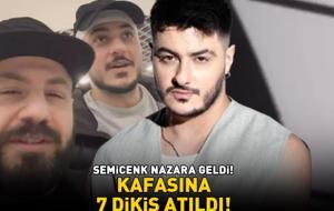 SEMİCENK NAZARA GELDİ! Korkutan kaza! Ünlü rapçinin kafasına 7 dikiş atıldı!