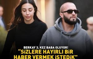 Şarkıcı Berkay 3. kez baba oluyor! 'Sizlere hayırlı bir haber vermek istedik!'