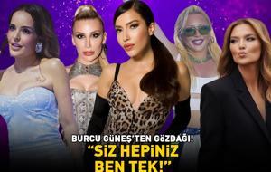 Burcu Güneş'ten gözdağı! Aralarında kimler yok ki: Demet Akalın, Ebru Gündeş, İrem Derici, Seda Sayan... 'SİZ HEPİNİZ, BEN TEK'