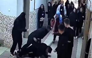 Milli halterciden okulda şiddet! Ortaokul öğrencilerini tekme tokat darbetti