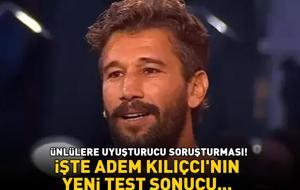 Ünlülere uyuşturucu soruşturması! Sessizliğini bozmuştu! Survivor şampiyonu Adem Kılıçcı'nın yeni test sonucu belli oldu
