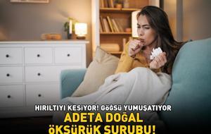 ADETA DOĞAL ÖKSÜRÜK ŞURUBU! Grip ya da nezle olanlar dikkat! Balgam ve hırıltıyı bıçak gibi kesiyor, göğsü yumuşatıyor