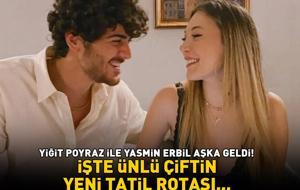 Survivor Yiğit Poyraz ile Yasmin Erbil aşka geldi! Ünlü çiftin yeni tatil rotası bakın neresi oldu!