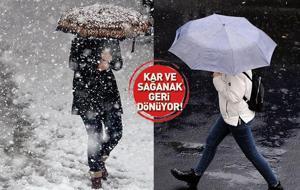 Dikkat! Meteoroloji haritayı güncelledi: 19 il için alarm verildi! Kar ve sağanak geri dönüyor