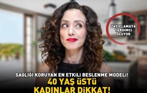 40 yaş üstü kadınlar için en etkili beslenme modeli! Tüm bildiklerinizi unutun: Zayıflamaya yardımcı oluyor, metabolizmayı hızlandırıyor