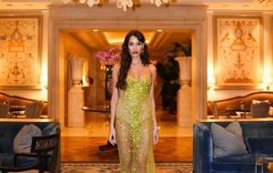 Dilan Çiçek Deniz, Oscar partisinde göz kamaştırdı