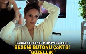 Uzak Şehir'in Nare'si Sahra Şaş sanal medyayı salladı! Beğeni butonu çöktü! 'Güzellik'