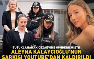 Kubilay Kaan Kundakçı cinayeti sonrası tutuklanmıştı! Aleyna Kalaycıoğlu’nun şarkısı YouTube’dan kaldırıldı!
