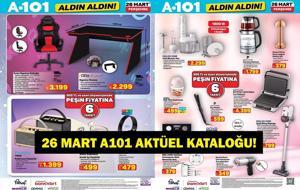 A101 26 Mart Aldın Aldın Kataloğu Yayınlandı! Bu Hafta Hangi Ürünler Gelecek? Yeni A101 Aldın Aldın Kataloğu 26 Mart’ta