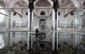 Bursa’daki 2. Murad Camisi’nde 600 yıllık havuz kalıntısı bulundu