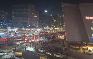 Kağıthane'de alışveriş merkezinde yangın