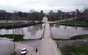 Edirne'de debisi artan Tunca Nehri'nde 'turuncu' alarm verildi