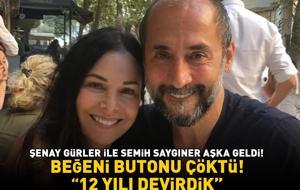 Avrupa Yakası’nın Fatoş’u Şenay Gürler ve Semih Saygıner aşka geldi! 12 yıllık birlikteliklerini bakın nasıl kutladılar!