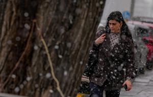 Ankara'da nisan ayında kar yağışı