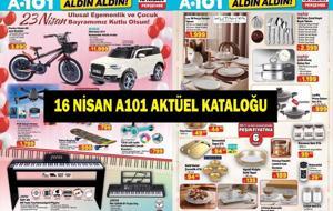 16 NİSAN A101 KATALOĞU: Bu Hafta Hangi Ürünler Var? İşte A101 11-17 Nisan Aktüel Kataloğu!