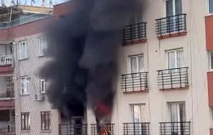  5 kişi dumandan etkilendi