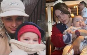 Beste Kökdemir’den aile pozu! Oğlu Güneş’in son hali büyük ilgi gördü